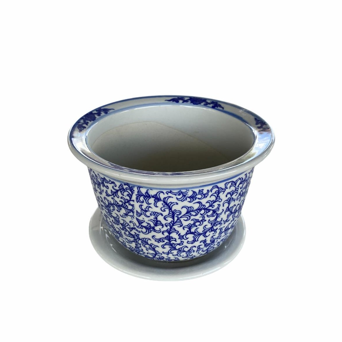 Oriental Classic Blue and White Pot