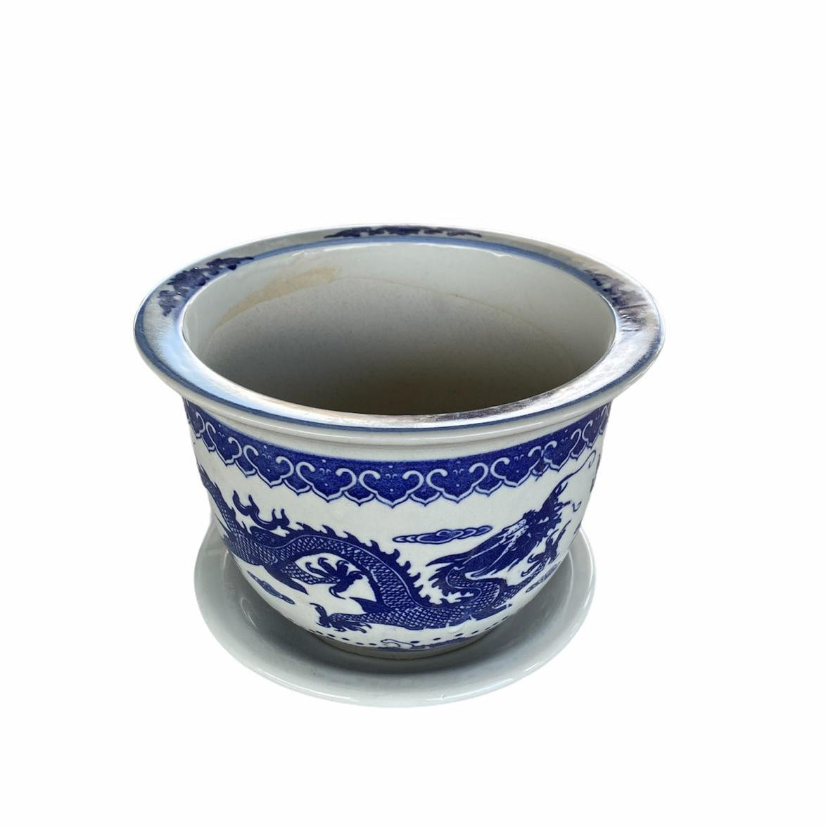 Oriental Classic Blue and White Pot