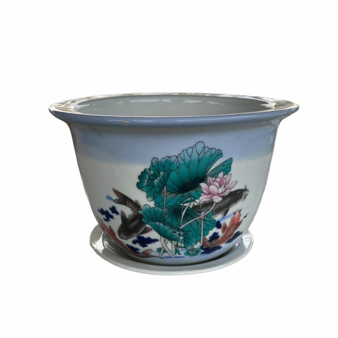 Oriental Designer Blue and White Pot