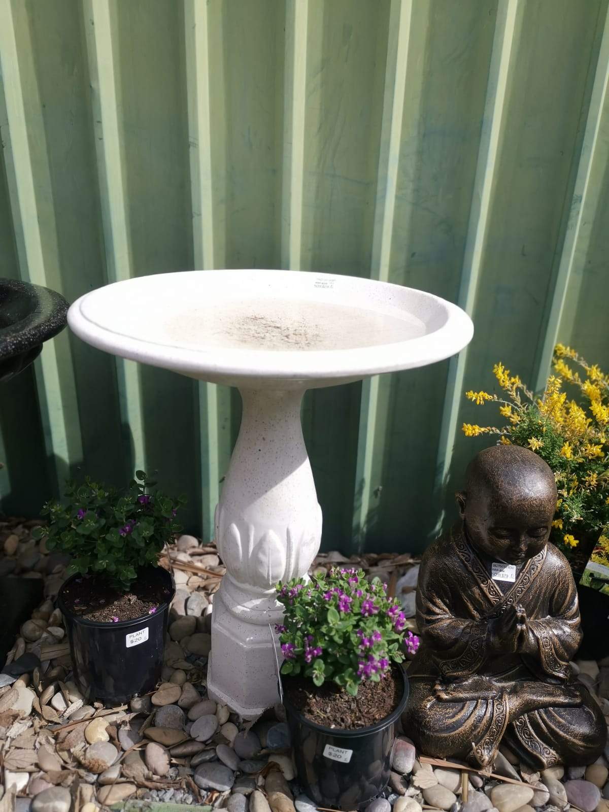 Terrazzo Bella BirdBath