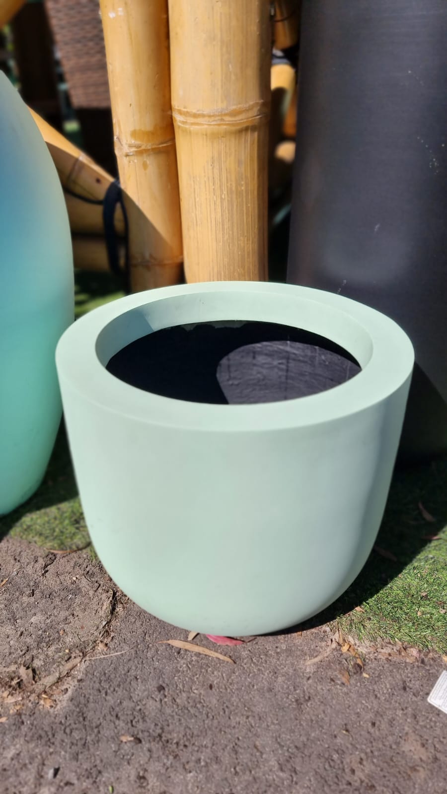 Light Drum Pot (Self Watering)